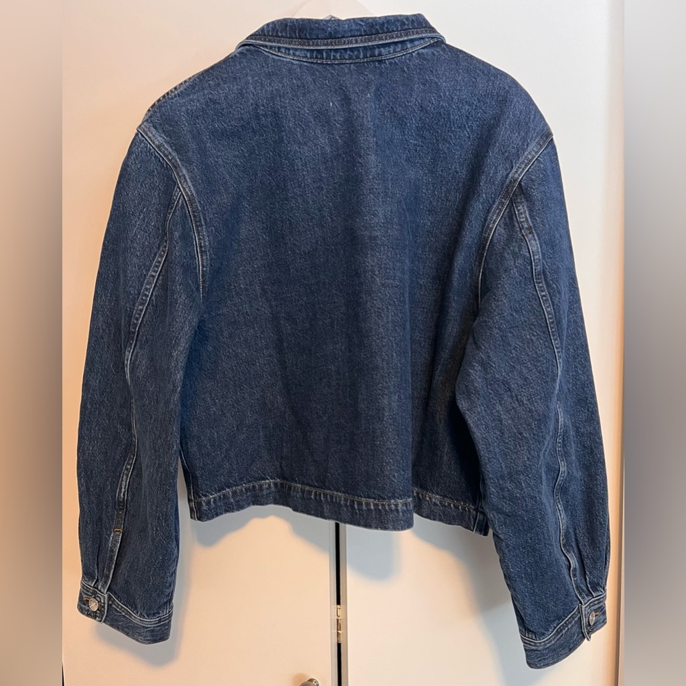 Frame Patch Pocket Denim Jacket in Noble. XL (size 10-12) - Picture 10 of 10